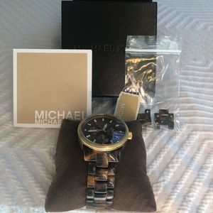 Michael Kors Tortoise Watch